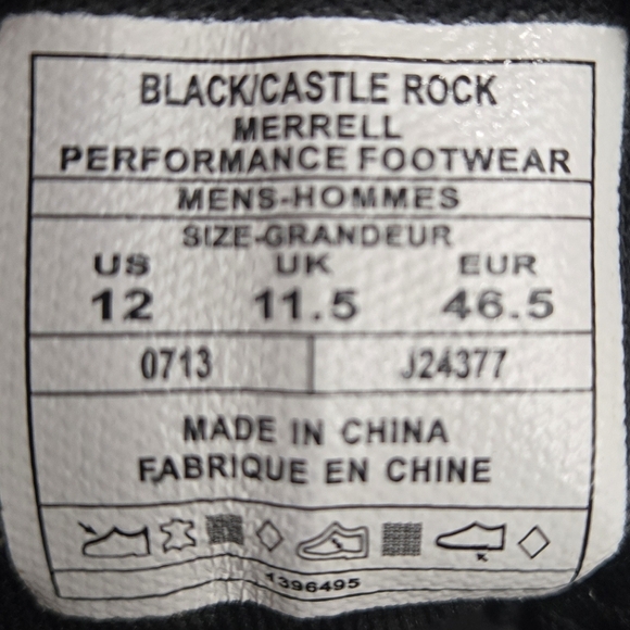 Merrell Black Men\'s Hiking Boots main image 5